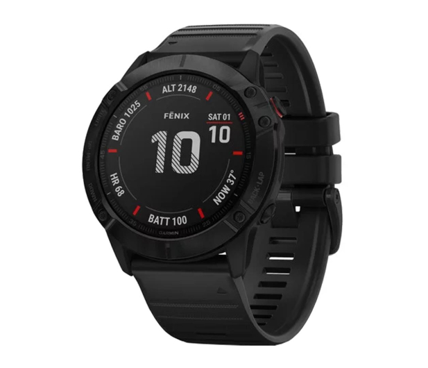 Garmin Fenix 6X PRO czarny Gorilla Glass - 513421 - zdjęcie